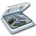 MAXX Air 00-04000K Fan White Standard Model Roof Vent RVs-Campers
