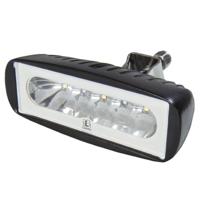 Lumitec Caprera2 LED Floodlight, Black Case, White/Blue LED