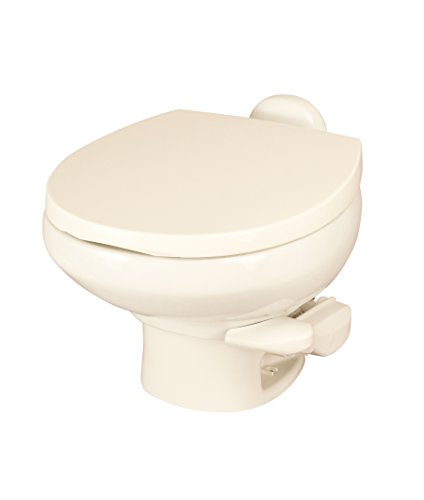 Aqua Magic Style II RV Toilet / Low Profile / Bone - Thetford 42063