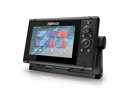 Simrad Cruise 7-7-inch GPS Chartplotter with 83/200 Transducer, Preloaded C-MAP US Coastal Maps