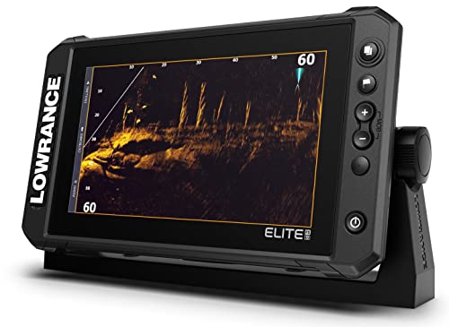 Lowrance Elite FS 9 Fish Finder with ActiveTarget Live Sonar, Preloaded C-MAP Contour+ Charts