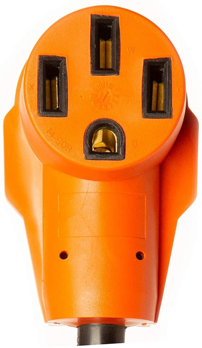 Hebron RV Power Converter - 30 Amp Male to 50 Amp Female Dogbone Adapter
