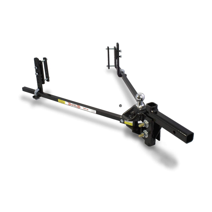 Equal-i-zer 4-point Sway Control Hitch, 90-00-0400, 4,000 Lbs Trailer Weight Rating, 400 Lbs Tongue Weight Rating, Weight Distribution Kit Includes Standard Hitch Shank, Ball NOT Included