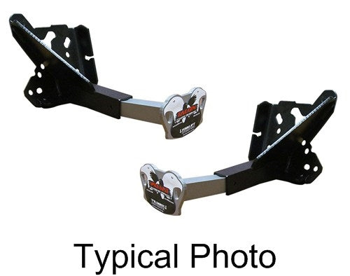 TorkLift D3109A Talon Custom Frame-Mounted Camper Tie-Downs - Aluminum - Rear