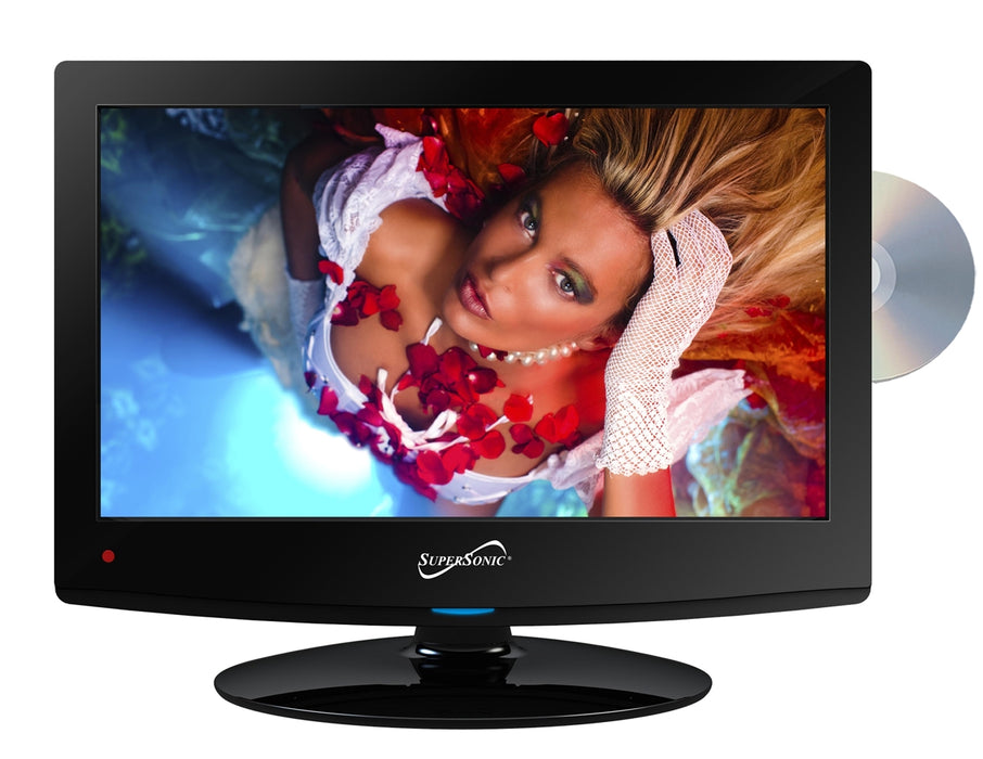 Supersonic 15" 12 Volt HD LED TV With DVD Player -  Free Shipping