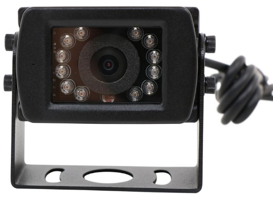 Voyager Rear Camera with LED Low Light Assist - Black - VCMS17B