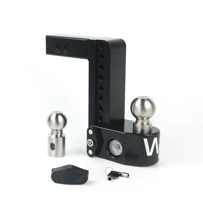 WEIGH SAFE DROP HITCH (ALUMINUM) CERAKOTE BLACK